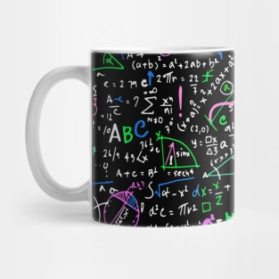 Mathematic educational background Mug